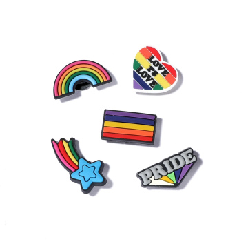 Pride Theme Croc Charm Mixed Pack