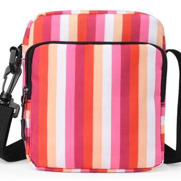  Lesbian pride stripe messenger bag