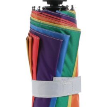 Rainbow UV Telescopic Umbrella